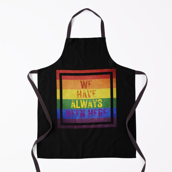 Item preview, WE HAVE ALWAYS BEEN HERE PRIDE FLAG designed and sold by Mercurial Merkaba.