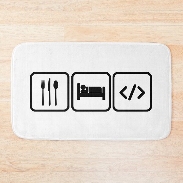 Item preview, Eat sleep code and repeat designed and sold by Shoganaai.