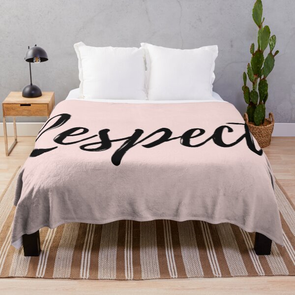 Item preview, Respect - Pink Background  designed and sold by ActionFocus.