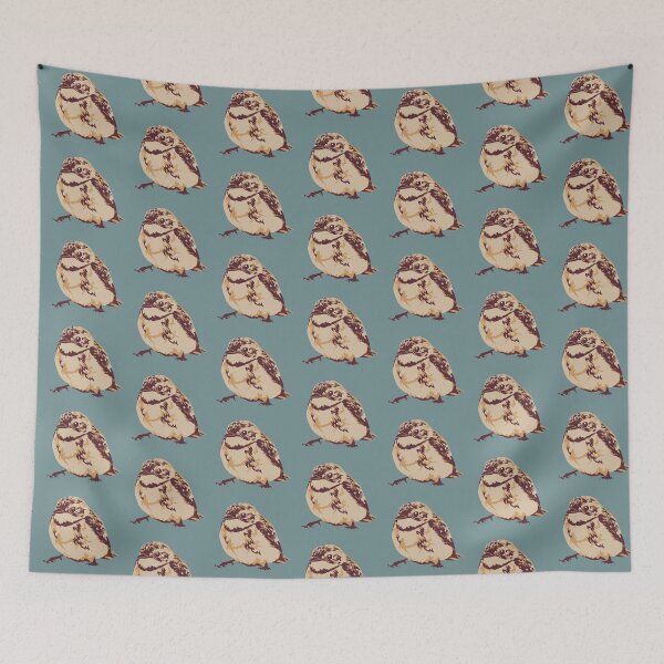 Item preview, Funny sparrow bird sitting down, must chirp designed and sold by Captain Chromatic.