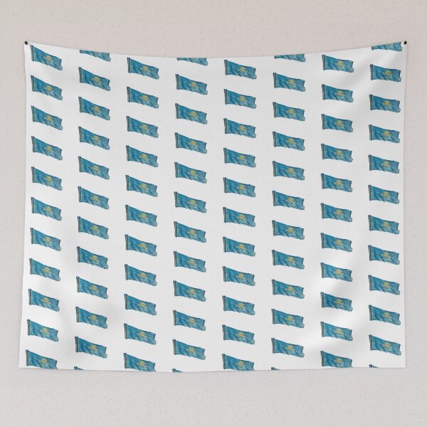 Item preview, Kazakhstan 2022 flag designed and sold by Rashkin.