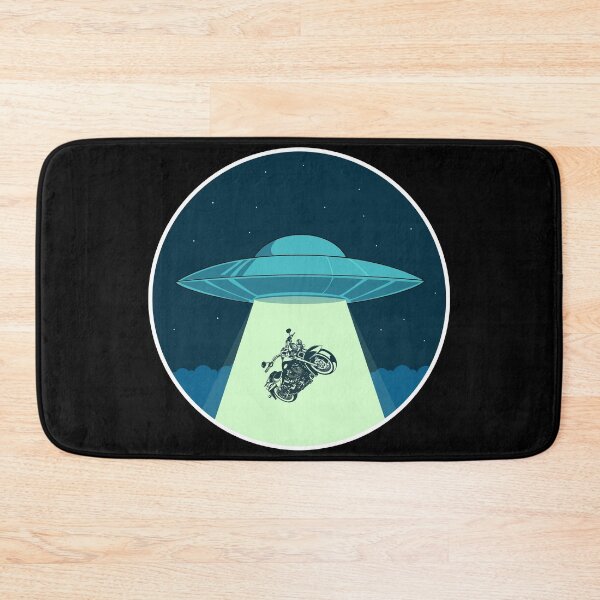 Item preview, Funny Motorcycle Fanatic T-Shirt, Alien UFO Saucer Graphic designed and sold by GO SHIRT-TEE.
