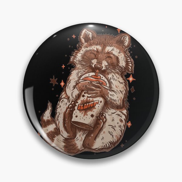 Item preview, Slurp Vibes Raccoon Graphic designed and sold by shopKKK.