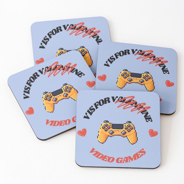 Item preview, V is for Video Games designed and sold by RoamingSonaa.