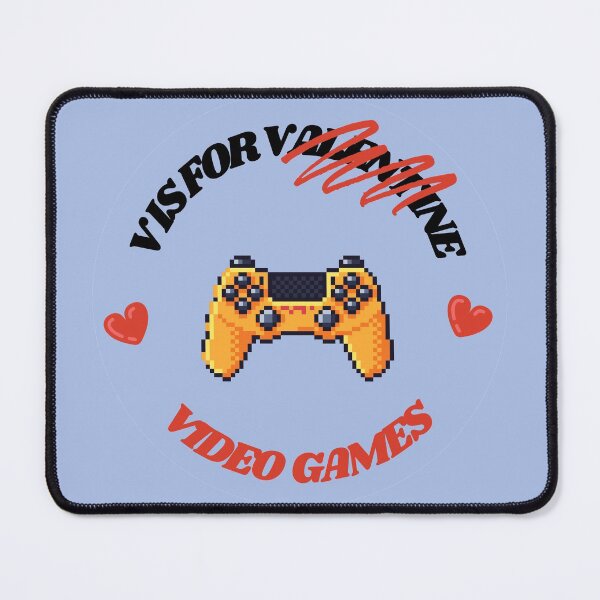 Item preview, V is for Video Games designed and sold by RoamingSonaa.