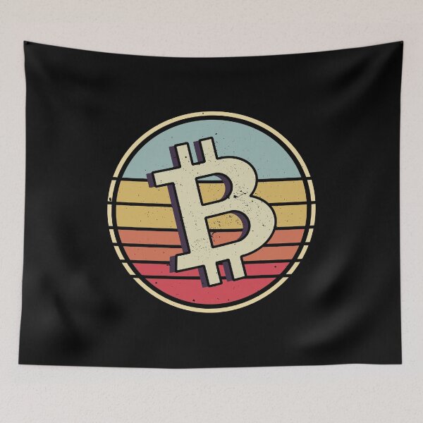 Item preview, Bitcoin Retro Vintage | Funny Bitcoin Lovers designed and sold by simplife-art.
