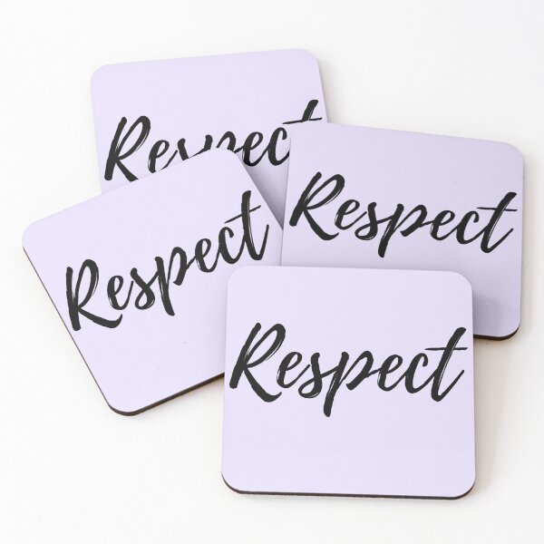 Item preview,  Respect - Purple Background  designed and sold by ActionFocus.