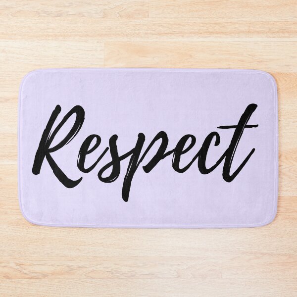Item preview,  Respect - Purple Background  designed and sold by ActionFocus.