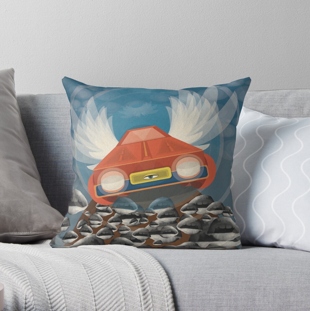 Item preview, Throw Pillow designed and sold by aremaarega.