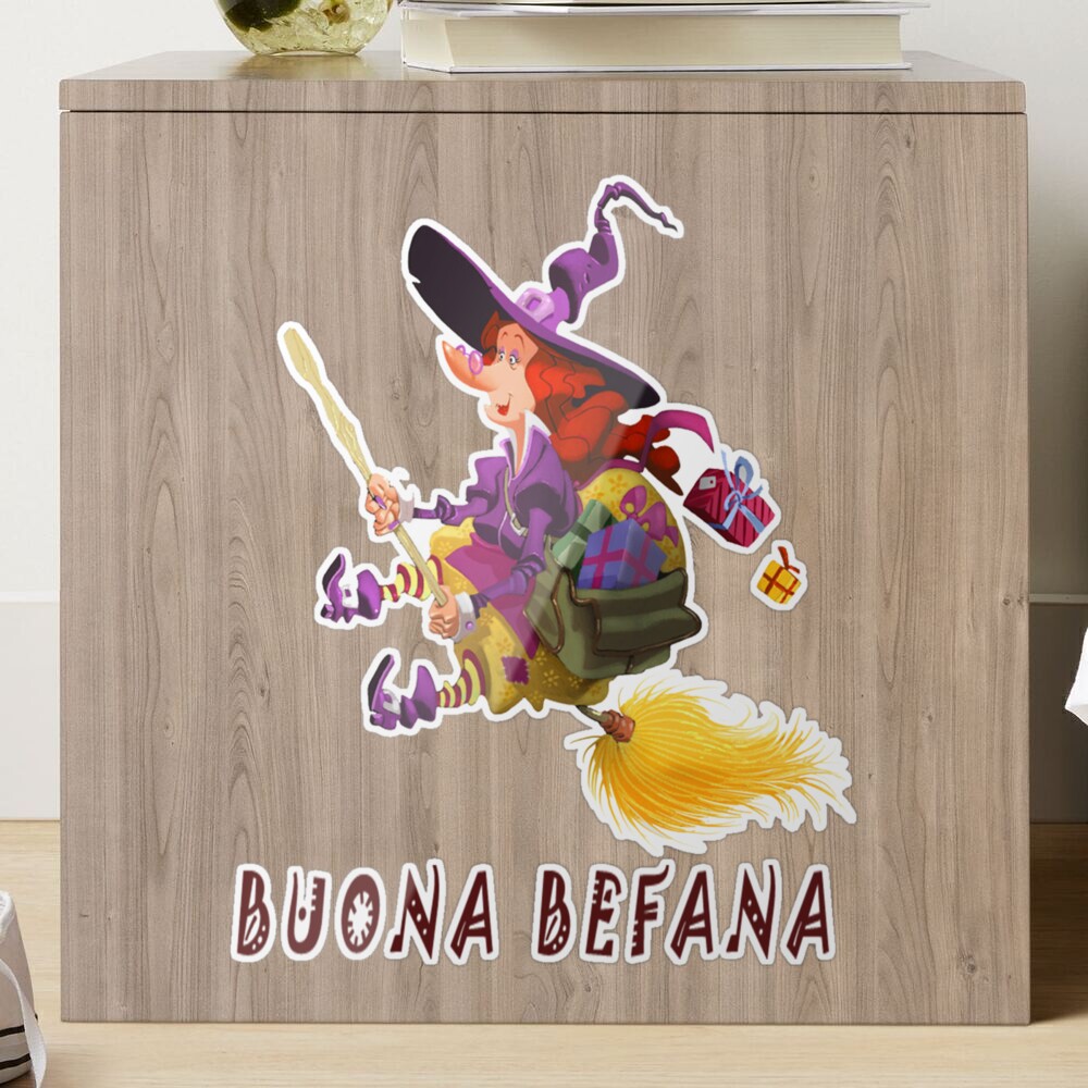 Italian Befana Stickers for Sale