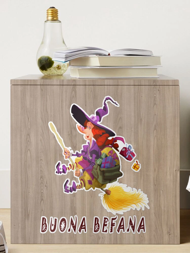 Italian Befana Stickers for Sale