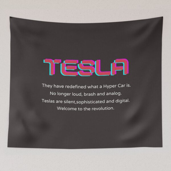 Item preview, Tesla the automotive world its a revolution designed and sold by wildwesdesigns.