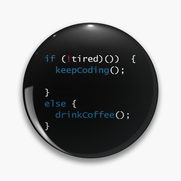 Item preview, Drink coffee coding text designed and sold by Shoganaai.
