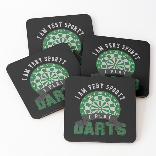 Item preview, I Am Very Sporty I Play Darts designed and sold by OmmeDesigns.