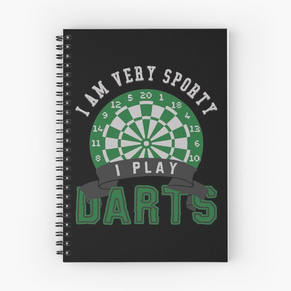 Item preview, I Am Very Sporty I Play Darts designed and sold by OmmeDesigns.
