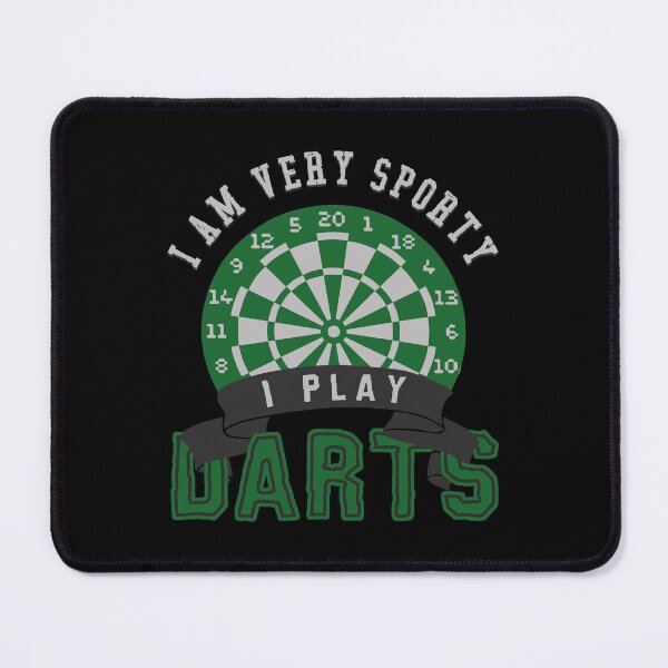 Item preview, I Am Very Sporty I Play Darts designed and sold by OmmeDesigns.