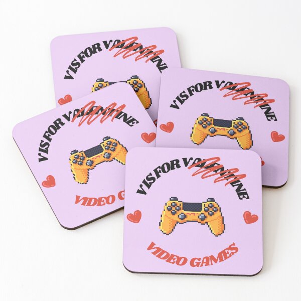 Item preview, V is for Video Games designed and sold by RoamingSonaa.