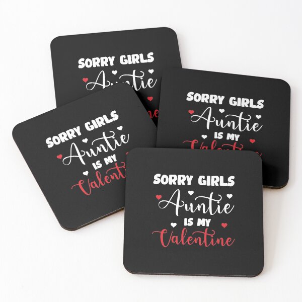 Item preview, Sorry Girls Aunt Is My Valentine,Happy Valentines Day Gifts Idea  designed and sold by DESIGNNOUR.