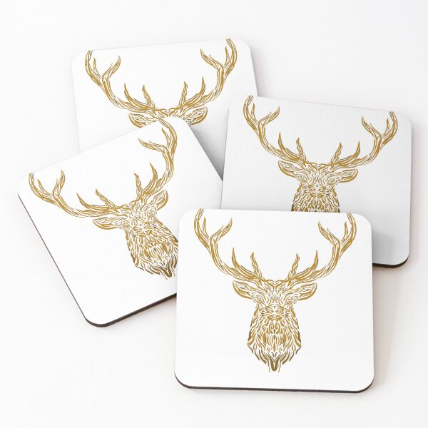 Item preview, Deer head art clipart designed and sold by EWIKA By Ekawit.