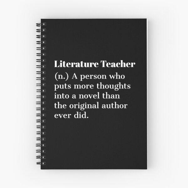 Item preview, Literature teacher, Funny literature teacher definition  designed and sold by Theleochick.