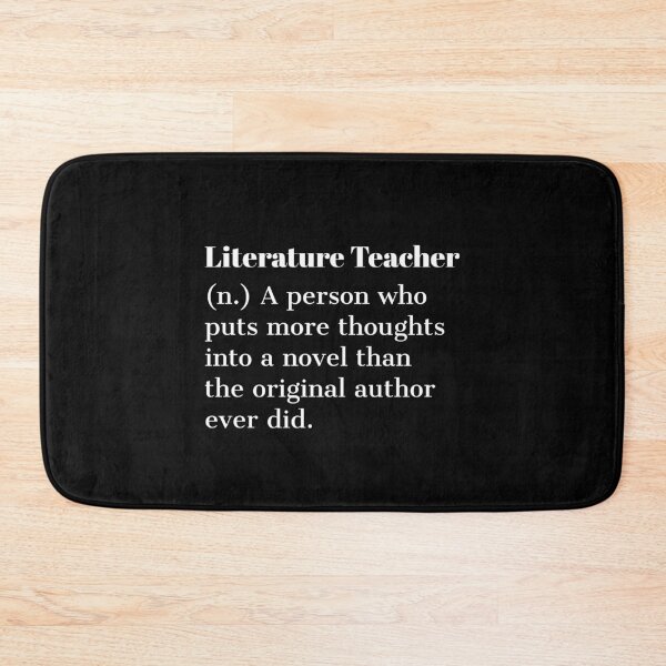 Item preview, Literature teacher, Funny literature teacher definition  designed and sold by Theleochick.
