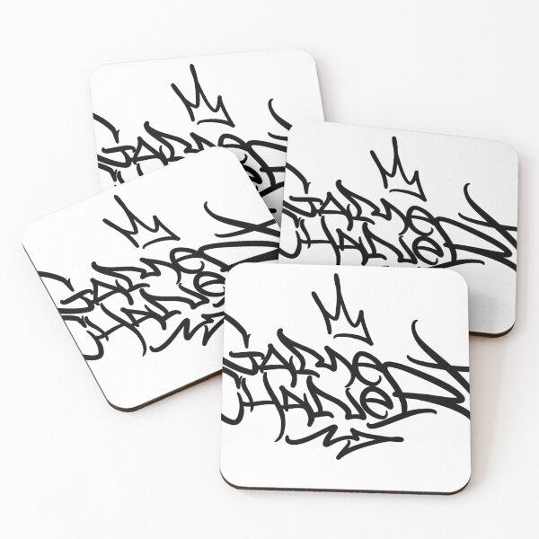 Item preview, Game Changer Series Black Graffiti Tag designed and sold by workbytristan.