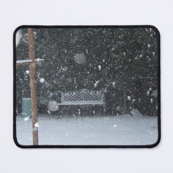 Item preview, Snowy Bench designed and sold by sebturay.