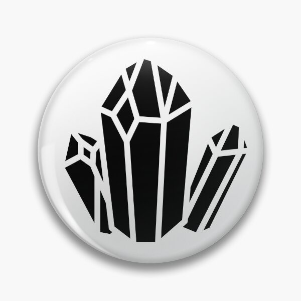 Item preview, Mystic Dark Crystal Black and White designed and sold by lovevisionkarma.