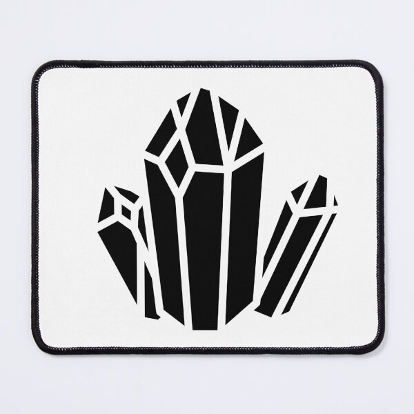 Item preview, Mystic Dark Crystal Black and White designed and sold by lovevisionkarma.