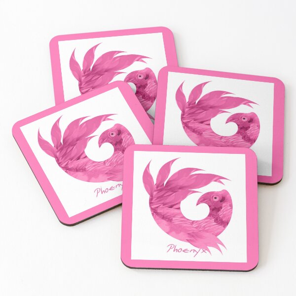 Item preview, Pink Phoenyx (Phoenix) Fantastic Fire Bird (Design by Alice CCI) designed and sold by VanyssaGraphics.