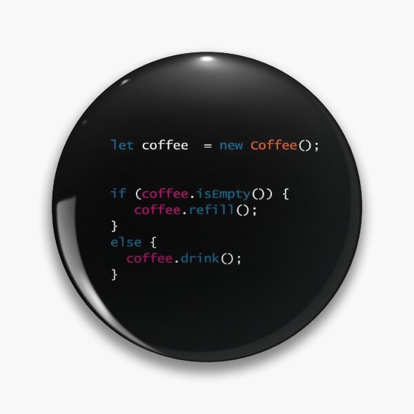 Item preview, Drink coffee coding text designed and sold by Shoganaai.