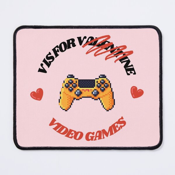 Item preview, V is for Video Games designed and sold by RoamingSonaa.