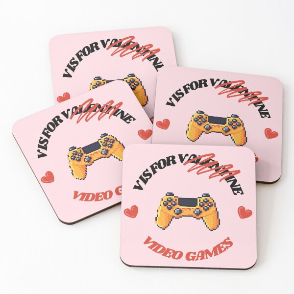 Item preview, V is for Video Games designed and sold by RoamingSonaa.