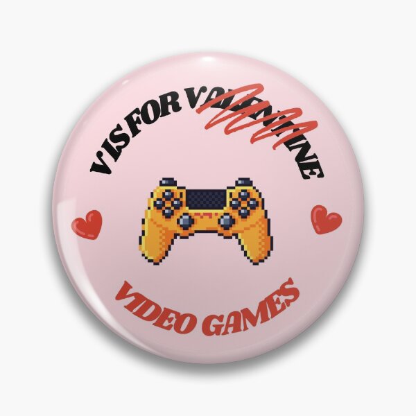 Item preview, V is for Video Games designed and sold by RoamingSonaa.