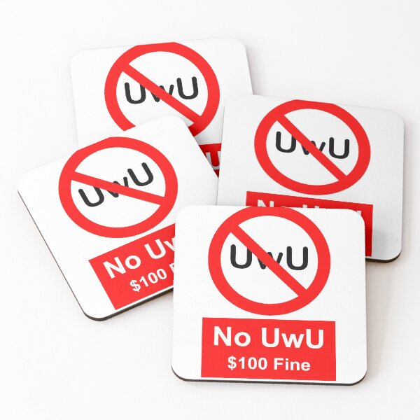 Item preview, No UwU $100 Fine designed and sold by ThatMooGuy.