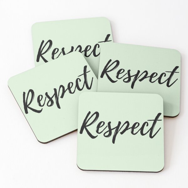 Item preview, Respect - Green Background  designed and sold by ActionFocus.