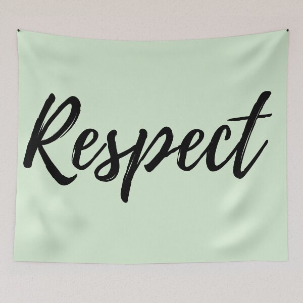 Item preview, Respect - Green Background  designed and sold by ActionFocus.