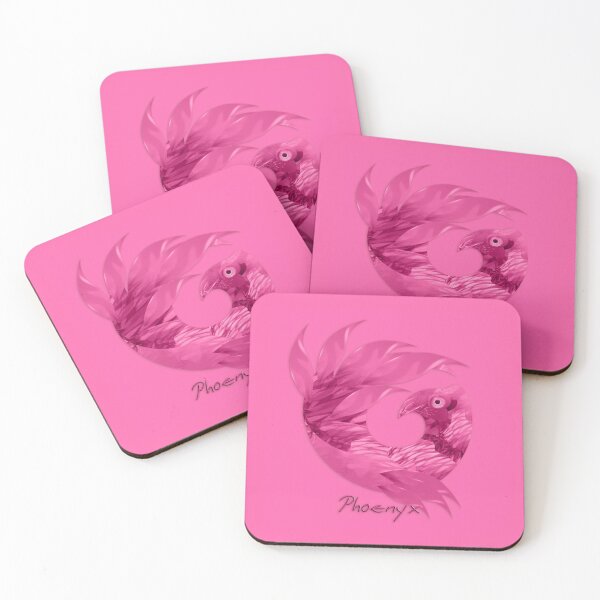 Item preview, Pink Phoenyx (Phoenix) Fantastic Fire Bird (Design by Alice CCI) designed and sold by VanyssaGraphics.