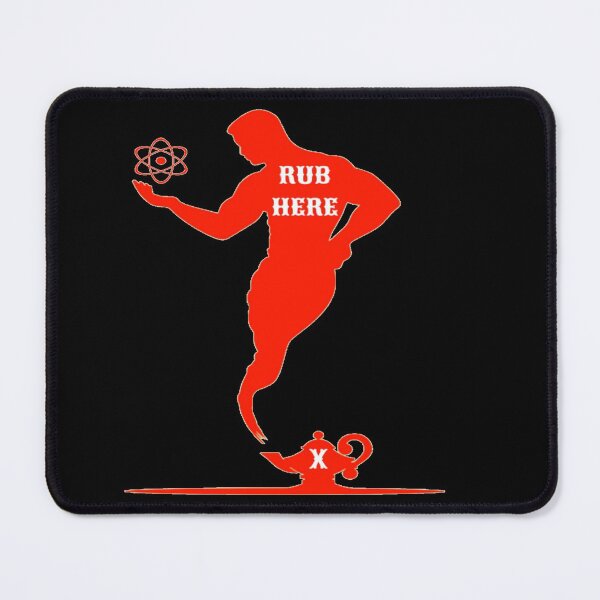 Item preview, MUSCULAR GENIE - RUB HERE designed and sold by MrCreativeArts.