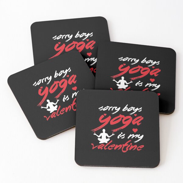 Item preview, sorry boys yoga is my valentine,Happy Valentines Day Gifts Idea for yoga lovers designed and sold by DESIGNNOUR.