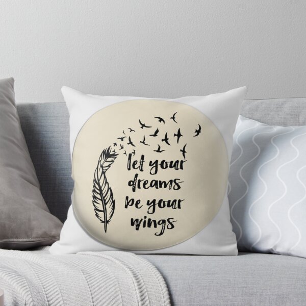 Item preview, let your dreams be your wings designed and sold by Proldesigner.