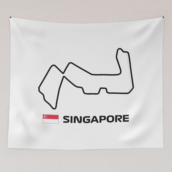 Item preview, Circuit 2022 - Eighteenth Race of the Season (Singapore GP) designed and sold by FilipeFerreira.