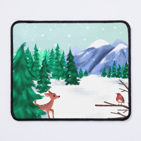 Item preview, A Wintery Scene designed and sold by FromTheArchives.