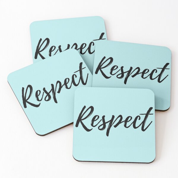 Item preview, Respect - Blue Background  designed and sold by ActionFocus.