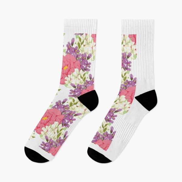 Item preview, Pink Classic Flower with Purple by Factor-X designed and sold by Shop-Factor-X.