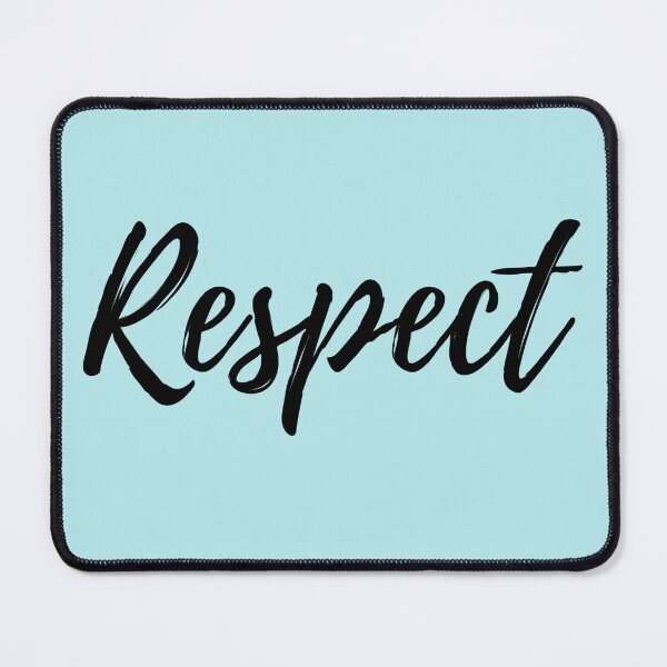 Item preview, Respect - Blue Background  designed and sold by ActionFocus.