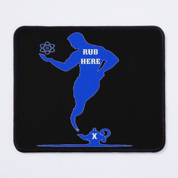 Item preview, MUSCULAR GENIE - RUB HERE designed and sold by MrCreativeArts.