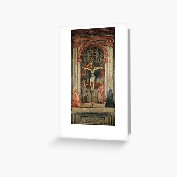 Item preview, Holy Trinity, Masaccio designed and sold by catnamedtiffany.