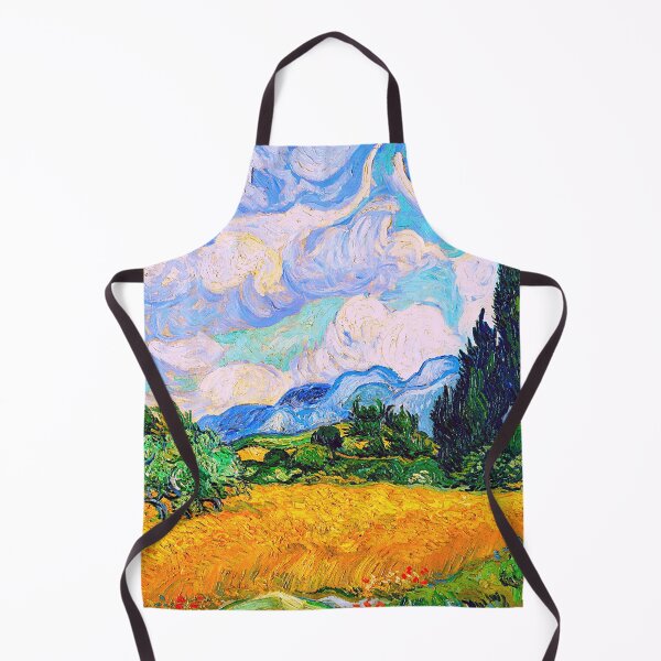 Item preview, Wheat Field with Cypresses by Vincent Van Gogh Digital replica designed and sold by ramazis.