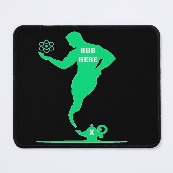 Item preview, MUSCULAR GENIE - RUB HERE designed and sold by MrCreativeArts.